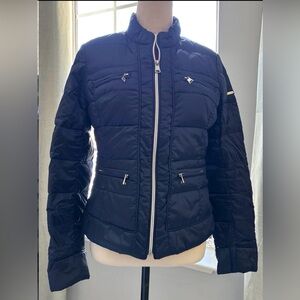 Bebe light puffer blue Jacket for Women
